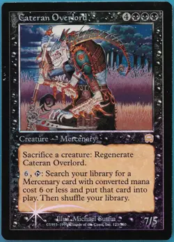 Cateran Overlord FOIL Mercadian Masques PLD Black Rare CARD (423088) ABUGames - Image 1
