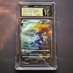 Pokemon Hisuian Samurott V VSTAR Universe SAR Holo 229/172 JP CGC PRISTINE 10 - Image 1