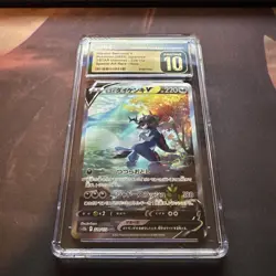 Pokemon Hisuian Samurott V VSTAR Universe SAR Holo 229/172 JP CGC PRISTINE 10 - Image 2