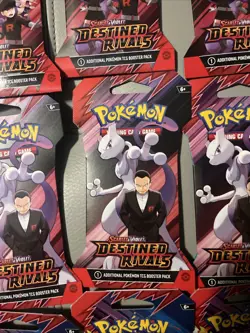 Destined Rivals Booster Sleeves Lot of 16 Pokemon TCG - Image 2