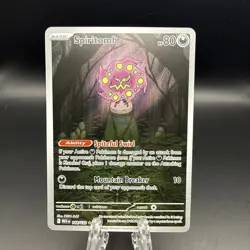 Spiritomb 148/132 Illustration Rare Mega Evolution English Pokemon NM Near Mint - Image 1