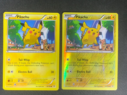 Pikachu - 20/108 - Common - Reverse Holo + Non Holo Pokemon XY Roaring Skies - Image 1