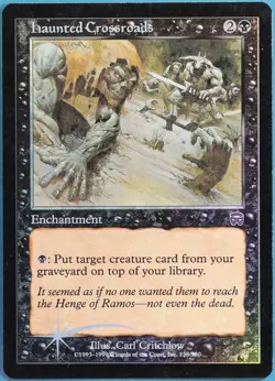Haunted Crossroads FOIL Mercadian Masques PLD Uncommon CARD (343973) ABUGames - Image 1