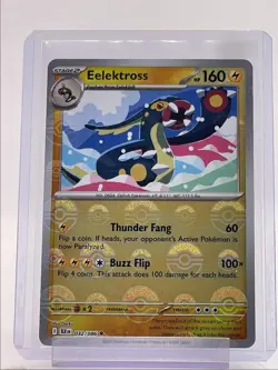 ELEKTROSS 2025 POKEMON BLACK BOLT POKEBALL REVERSE HOLO B 032/086 Q3384 - Image 1