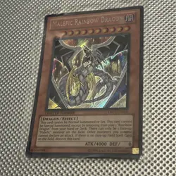 Malefic Rainbow Dragon - YMP1-EN005 - Secret Rare (NM) Yugioh - Image 2
