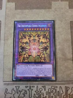 YUGIOH THE UNSTOPPABLE EXODIA INCARNATE MP25-EN008 STARLIGHT 1ST ED NM - Image 1