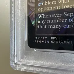 Sephiroth, Fabled SOLDIER (Borderless) (Surge Foil) Final Fantasy Foil PSA 6 - Image 3