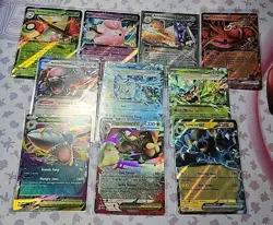 10× Pokemon English Ex Card Lot Nm Scarlet And Violet Era And Mega - Image 3