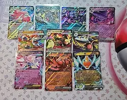 10× Pokemon English Ex Card Lot Nm Scarlet And Violet Era And Mega - Image 4