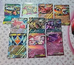 10× Pokemon English Ex Card Lot Nm Scarlet And Violet Era And Mega - Image 5