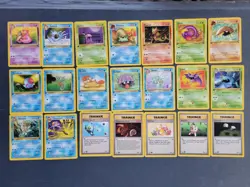 Lot Of 21 1st Edition Fossil Set 1999 Pokemon Cards - Image 2