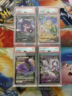 Pokemon Card Lot PSA Lot Gengar Mewtwo Ditto - Image 1