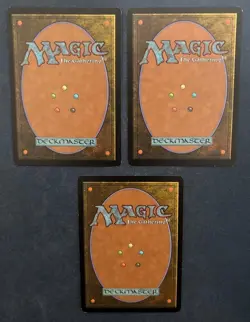 MTG 3X 7TH EDITION FORCE SPIKE JAPANESE + ENGLISH MAGIC THE GATHERING BLUE CARDS - Image 4