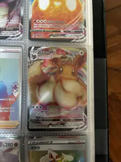 Pokemon TCG Foil Promo Card Lot Eevee VMAX, Pikachu VMAX, Dragonite VSTAR - Image 1