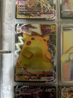 Pokemon TCG Foil Promo Card Lot Eevee VMAX, Pikachu VMAX, Dragonite VSTAR - Image 2