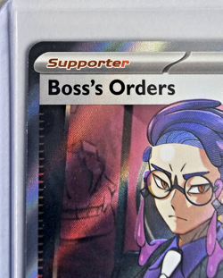 Boss’s Orders 256/217 Ultra Rare Full Art Pokemon TCG Ascended Heroes Card Mint! - Image 2