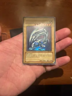 Konami Blue-Eyes White Dragon ERROR CARD Yu-Gi-Oh! TCG English Vintage 1996 - Image 4