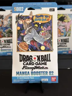 Dragon Ball Super Card Game Fusion World - Manga Booster 2 SB02 Sleeved Booster - Image 1