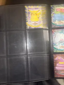 Pokemon Vintage Triva And Movie Cards With Binder - Image 3