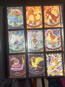 Pokemon Vintage Triva And Movie Cards With Binder - Image 4
