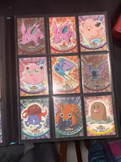 Pokemon Vintage Triva And Movie Cards With Binder - Image 5