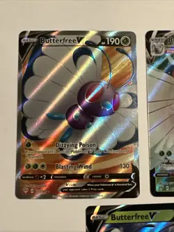 Pokemon BUTTERFREE 3 Card Lot ~ VMAX V Full Art - Image 3