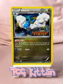 Altaria BW48 Card 'B' BW Dragons Exalted Stamped Prerelease Promo LP TCGKITTEN - Image 1