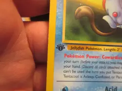 old pokemon cards lot Tentaco first Edition junk drawer lot UNSEARCHED cards lot - Image 3