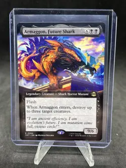 MTG: Teenage Mutant Ninja Turtles - Armaggon, Future Shark #264 - Extended Art - Image 1