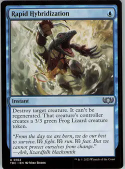 Rapid Hybridization U Commander: Tarkir: Dragonstorm 162 Near Mint - Image 1