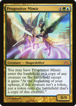1x PROGENITOR MIMIC - Dragons Maze/COmmander - MTG - Magic the Gathering - NM - Image 1