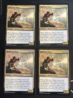 4x Reflector Mage (157) Oath of the Gatewatch LP MTG Magic the Gathering x4 MKE - Image 1