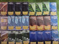Dragon Shield Sleeve/Deck Box Lot MultiColors, 39 Boxes Of Sleeves + Deck Boxes - Image 2