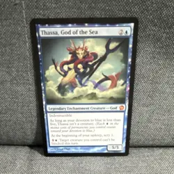 MTG - Thassa, God of the Sea Legendary Enchantment Theros Blue Mythic English - Image 1
