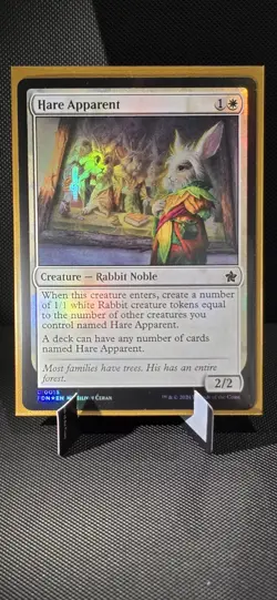 Hare Apparent FOIL #0015 MTG - Foundations - Image 1