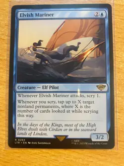 MTG - ELVISH MARINER - Lord of the Rings (R) - Image 1