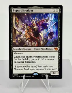 MTG Teenage Mutant Ninja Turtles - Super Shredder - TMT - NM - Image 1