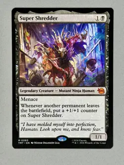 MTG Teenage Mutant Ninja Turtles - Super Shredder - TMT - NM - Image 3