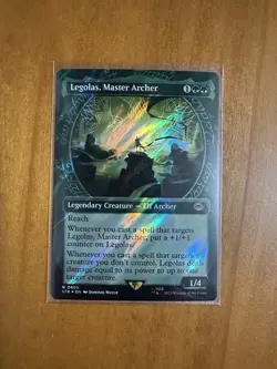 Legolas, Master Archer 0805 Surge Foil NM Pack Fresh Showcase LTR - Image 1