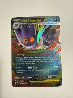 Mega Gengar EX 056/094 – Holo Ultra Rare Pokemon Card – Near Mint – $15 - Image 2