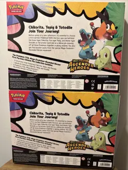 Pokemon Mega Evolution—Ascended Heroes Deluxe Pin Collection lot of 2 New/Sealed - Image 2