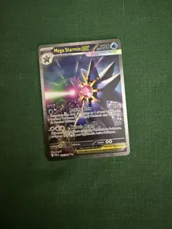 Pokemon TCG Mega Evolution Perfect Order Mega Starmie EX SIR 118/088 - Image 1