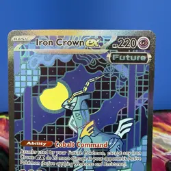 Pokemon TCG Iron Crown EX 158/131 Special Illustration Rare Prismatic Evolutions - Image 2