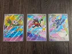 pokemon tcg first starters 30th anniversary promo alolan starters - Image 1