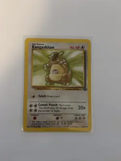 Pokemon Kangaskhan 21/64 Jungle Unlimited Rare Regular Card - Image 3