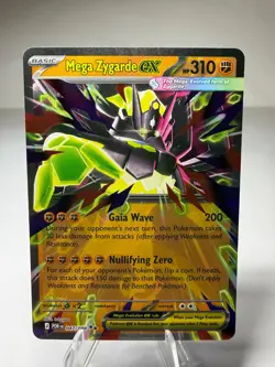 Mega Zygarde ex 047/088 Pokemon TCG Perfect Order NM - Image 1