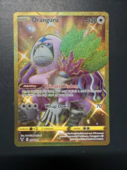 Pokemon Oranguru TCG Vivid Voltage Holo Card 199/185 Secret Rare - Image 1