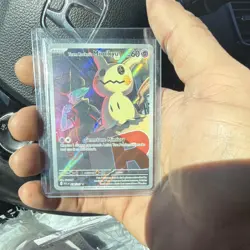 Pokemon Team Rocket's Mimikyu 238/S-P Full Art Holo 60 HP Basic Psychic - Image 1
