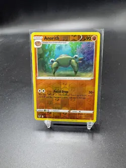 Anorith Pokemon TCG Uncommon Reverse Holo 095/195 Silver Tempest - Image 1