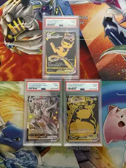 Pokemon Card Lot PSA Lot Mew Pikachu - Image 1